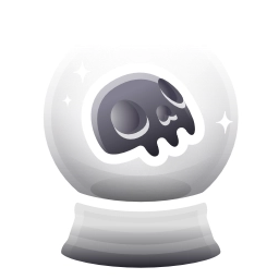 Sticker 🔮 Monochrome Black Style @podarkitgnft
