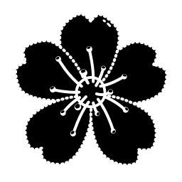 Sticker 🌸 Monochrome Black Style @podarkitgnft