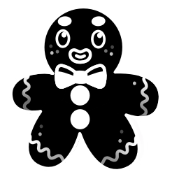 Sticker 🎁 Monochrome Black Style @podarkitgnft