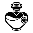 Video sticker 🎁 Monochrome Black S...