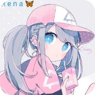 Sticker 👍 R e n a 🦋/ M i a r a ♡/🌀 ناروتو 🌀