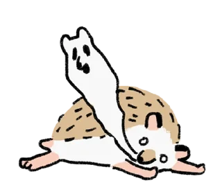 Video sticker 🦔 ёжик  ۪   ꒰  𝅄 @plusikradom !