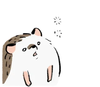 Telegram sticker 🦔 ёжик  ۪   ꒰  𝅄 @plusikradom !