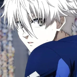 Телеграм стикер ⚽️ @blue_lock_blue_prison