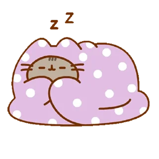 Telegram sticker 😴 💖Pusheen Based💖 @Pusheen_Stikers