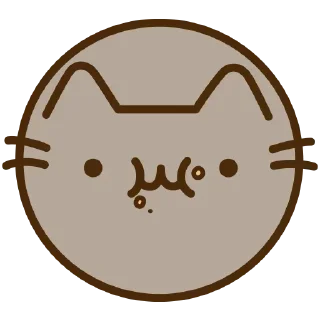 Telegram sticker 🍪 💖Pusheen Based💖 @Pusheen_Stikers