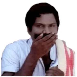 Телеграм стикер 🤭 Goundamani Senthil 👉 @ptat7
