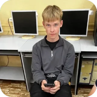 Telegram sticker 🫥 мишаня