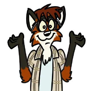 Telegram sticker 🙂 FreyFox