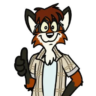 Video sticker 👍 FreyFox