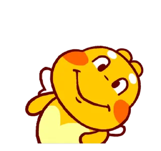 Video sticker 👀 QooBee @Stickersey