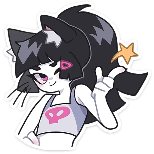 Sticker 😉 Летняя Зизи от @TgSticker