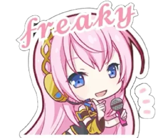 Telegram sticker 👅 bigorestboss pjsk stamps