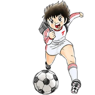 Telegram sticker 🏃 CAPTAIN TSUBASA @Nekostickerss