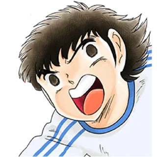 Telegram sticker 😟 CAPTAIN TSUBASA @Nekostickerss
