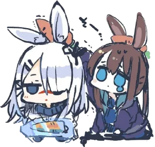 Telegram sticker 😢 Шизофрения @nittarr