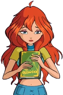 Sticker 📖 подружки винкс