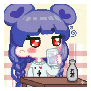 Telegram sticker 🫥 으악님 수행비서🥕