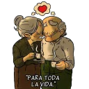 Телеграм стикер 👫 Merydiou Love