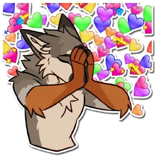 Telegram sticker 💖 Nate v3