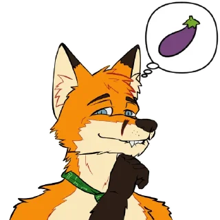 Video sticker 🍆 Quiz fox