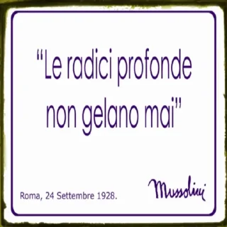 Telegram stiker ✋ Fascismo, Dvce e patria italo-latina