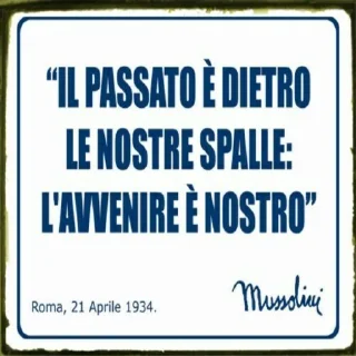 Telegram stiker ✋ Fascismo, Dvce e patria italo-latina