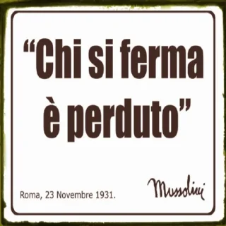 Telegram stiker ✋ Fascismo, Dvce e patria italo-latina