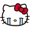Sticker 🍎 hey!! hellꭷ kitty 🍎 @kiokome