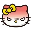 Sticker 🍎 hey!! hellꭷ kitty 🍎 @kiokome