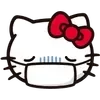 Sticker 🍎 hey!! hellꭷ kitty 🍎 @kiokome