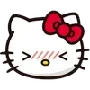 Sticker 🍎 hey!! hellꭷ kitty 🍎 @kiokome