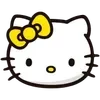 Sticker 🍎 hey!! hellꭷ kitty 🍎 @kiokome