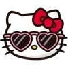 Sticker 🍎 hey!! hellꭷ kitty 🍎 @kiokome