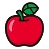 Sticker 🍎 hey!! hellꭷ kitty 🍎 @kiokome