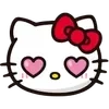 Sticker 🍎 hey!! hellꭷ kitty 🍎 @kiokome