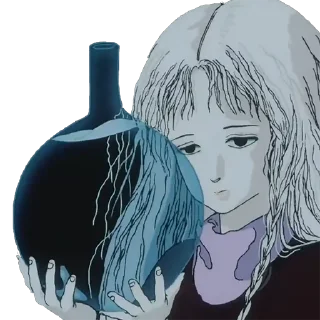 Telegram sticker 🍾 👉🏻 @truecatharsis: Angel’s Egg