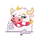 Video sticker 😘 Santa Moo