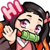 Sticker 👋 Demon Slayer (@ShoutoEmoji)