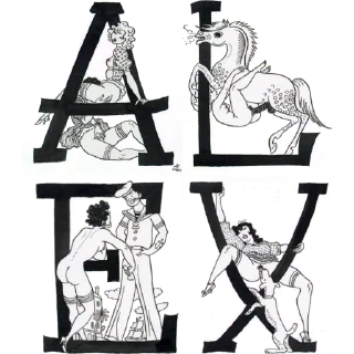 Sticker 🖌 Szekely's Erotic Alphabet