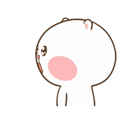 Телеграм стикер 😈 TuaGom Puffy Bear- @MochaStickers
