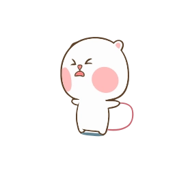 Телеграм стикер 💪 TuaGom Puffy Bear- @MochaStickers