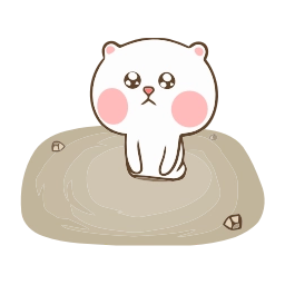 Телеграм стикер 🥺 TuaGom Puffy Bear- @MochaStickers
