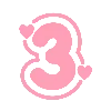 Sticker 🙂 @LetrasPremiumbr pink ♡