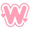 Sticker 🙂 @LetrasPremiumbr pink ♡