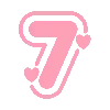 Sticker 😙 @LetrasPremiumbr pink ♡