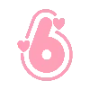 Sticker 🙂 @LetrasPremiumbr pink ♡
