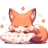 Video sticker 💤 Лисички.｡...
