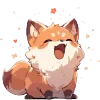 Video sticker 😀 Лисички.｡...