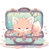 Video sticker 🧳 Лисички.｡...